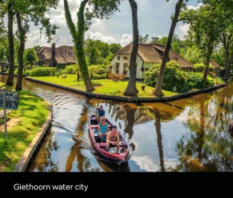 Family House With Garden & Jacuzzi & Sauna Near Amsterdam Vijfhuizen Buitenkant foto