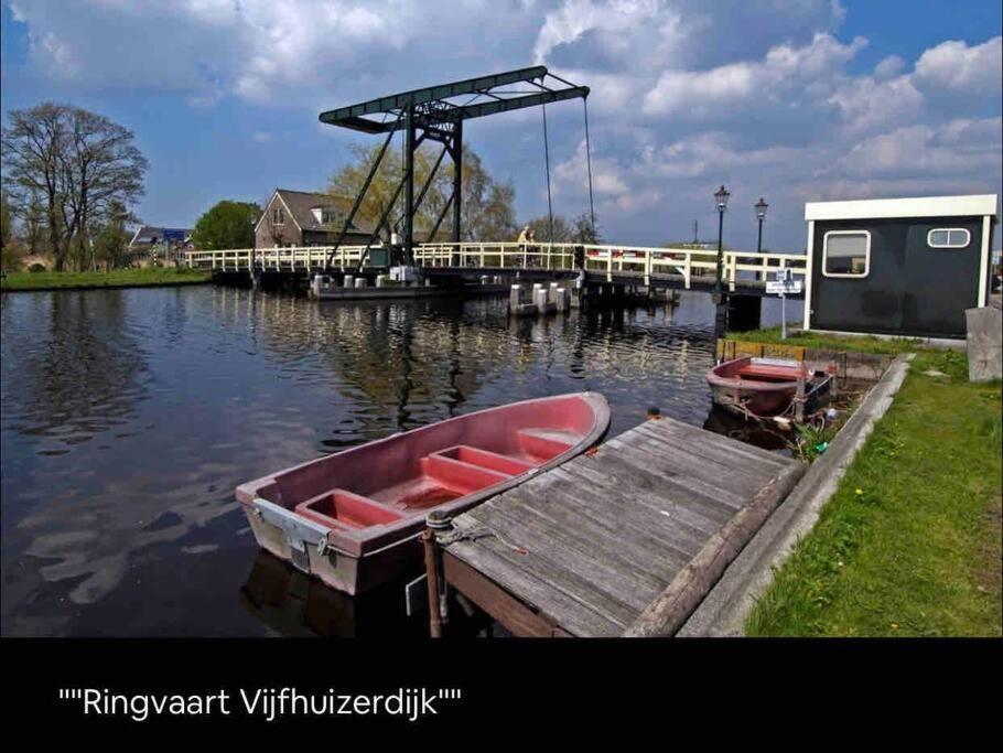 Family House With Garden & Jacuzzi & Sauna Near Amsterdam Vijfhuizen Buitenkant foto