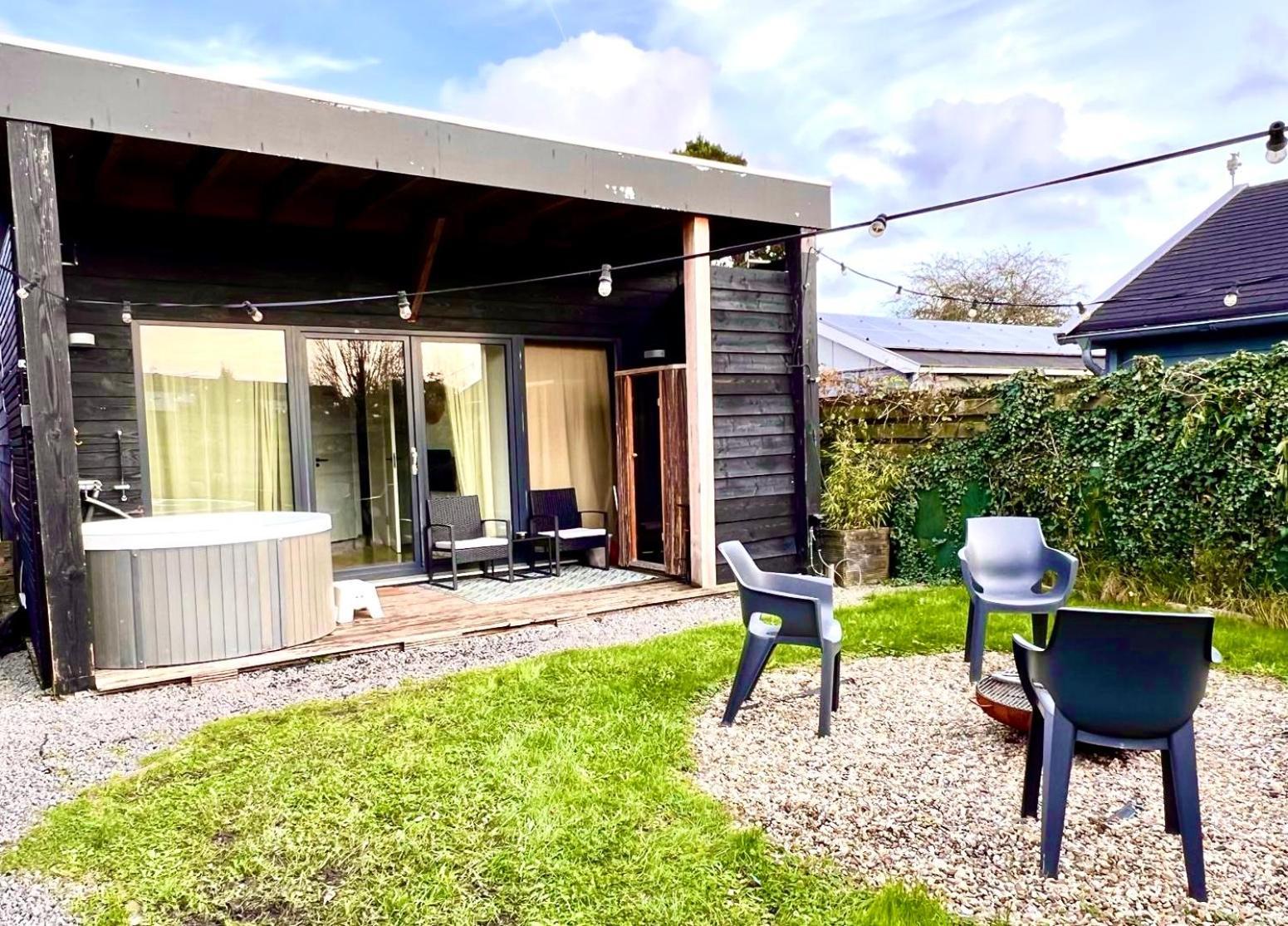 Family House With Garden & Jacuzzi & Sauna Near Amsterdam Vijfhuizen Buitenkant foto